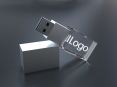 3D krystal USB flash disk