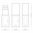 3D krystal USB flash disk - 5