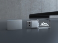 3D krystal USB flash disk - 3